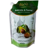Крем-мило рідке Roni Silk Avocado Santal (запаска) 450мл
